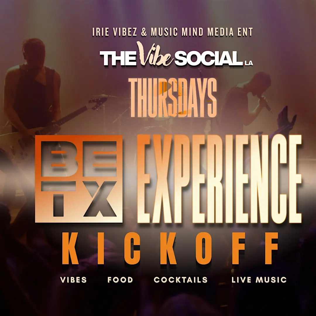 The Vibe Social Experience kickoff poster