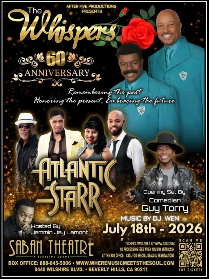 The Whispers 60th anniversary